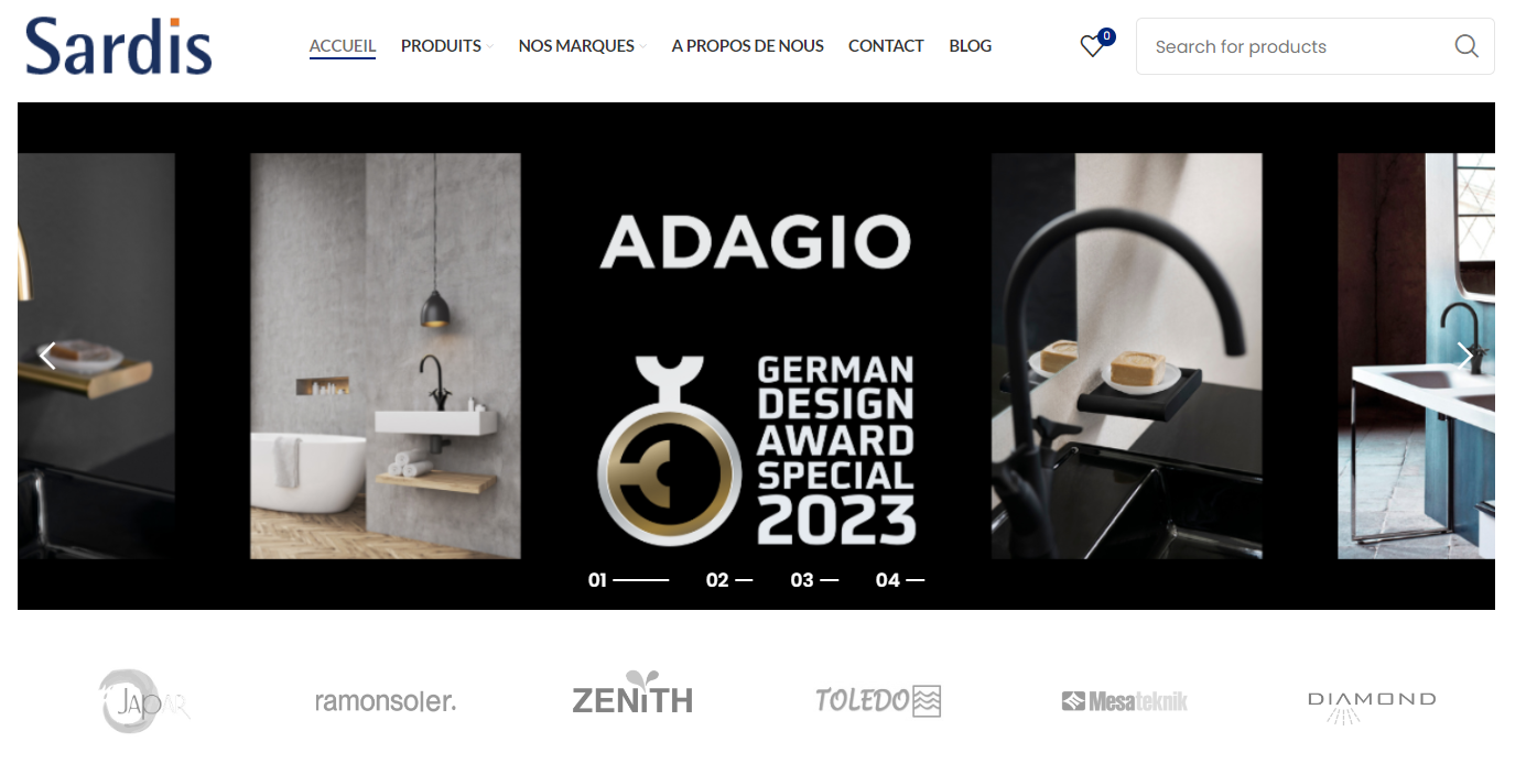Sardis | Site vitrine 