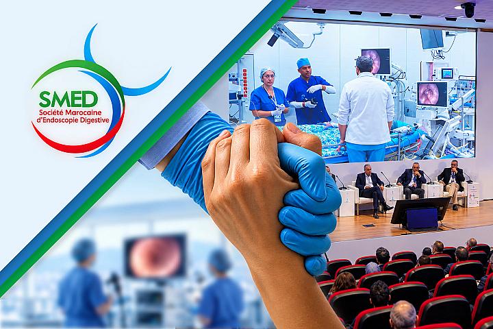 SMED : plateforme pour pour une société savante d'endoscopie digestive à Fès