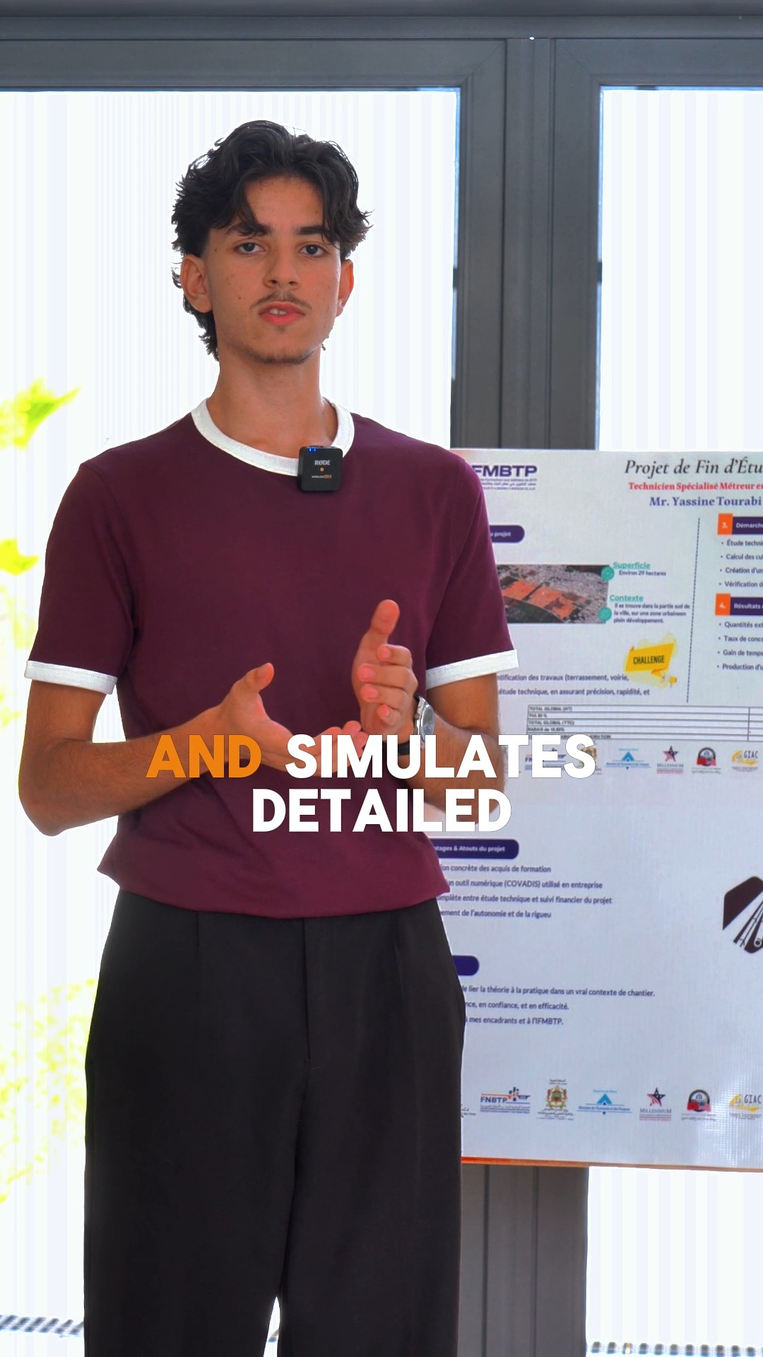 Témoignage d'un étudiant de l'IFMBTP en filière électricité et domotique.