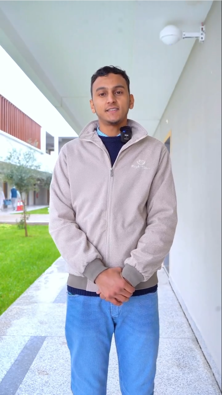 Interview d'un étudiant de l'IFMBTP sur les conditions de vie de l'institut.